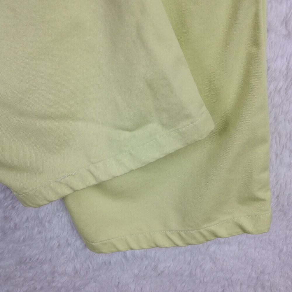 Hunter & Brown Womens Pants Wide Leg Cargo Trouser Yellow Pleated High M‎ New - Picture 10 of 10